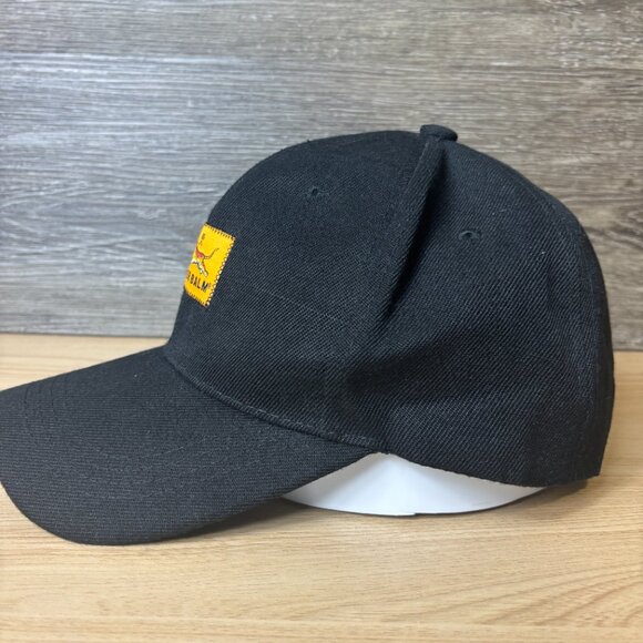 Tiger Balm Hat Cap Strap Back Black Logo Adjustable - Picture 4 of 9
